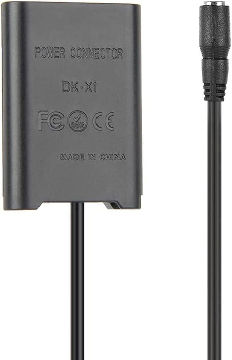 Gonine DK-X1 DC-Koppler AC-LS5 AC-Netzteil (NP-BX1 Dummy-Batterie-Ersatz) Kit für Sony Cybershot ZV-1, DSC-RX1, RX1R, RX100 II III IV V VI VII, M2 M3 M4 M5 M6/B M7 , HX50 HX90 HX30 HX30 HX30 0 WX3 00