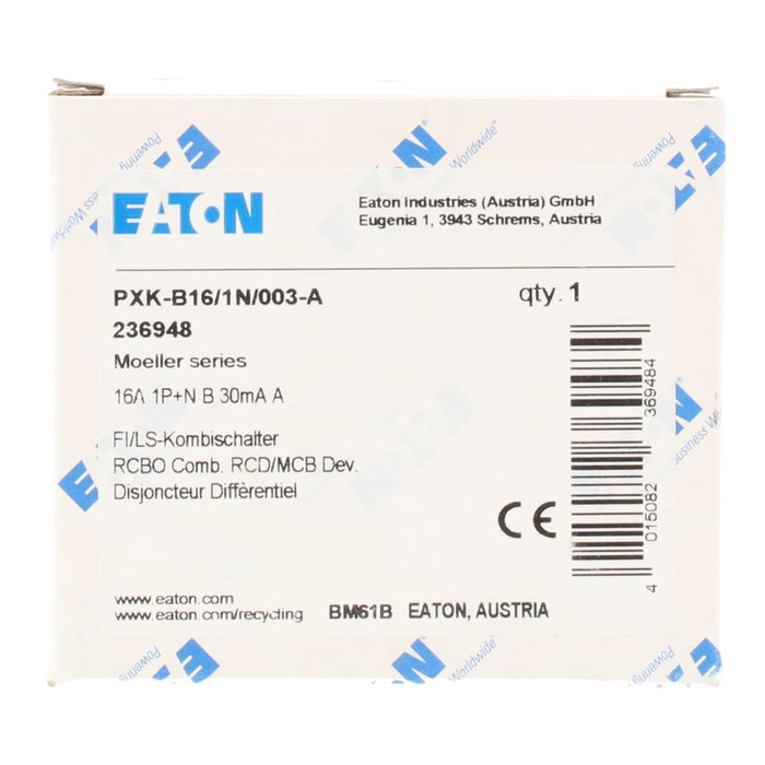 Eaton Fi/LS-Schalter PXK-B16/1N/003-A