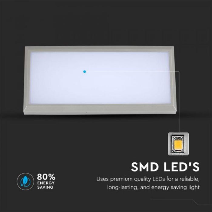 LED nástěnné svítidlo / 12W / 600lm / Neutral white 4000K