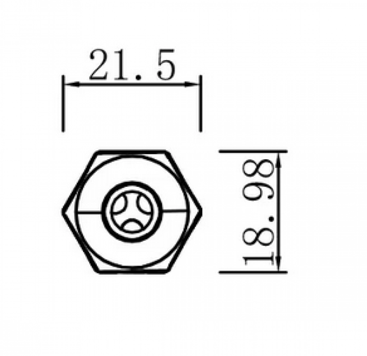 M682-B VODOTĚSNÝ KONEKTOR IP68